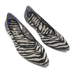 Rothys The Point 9.5 Zebra